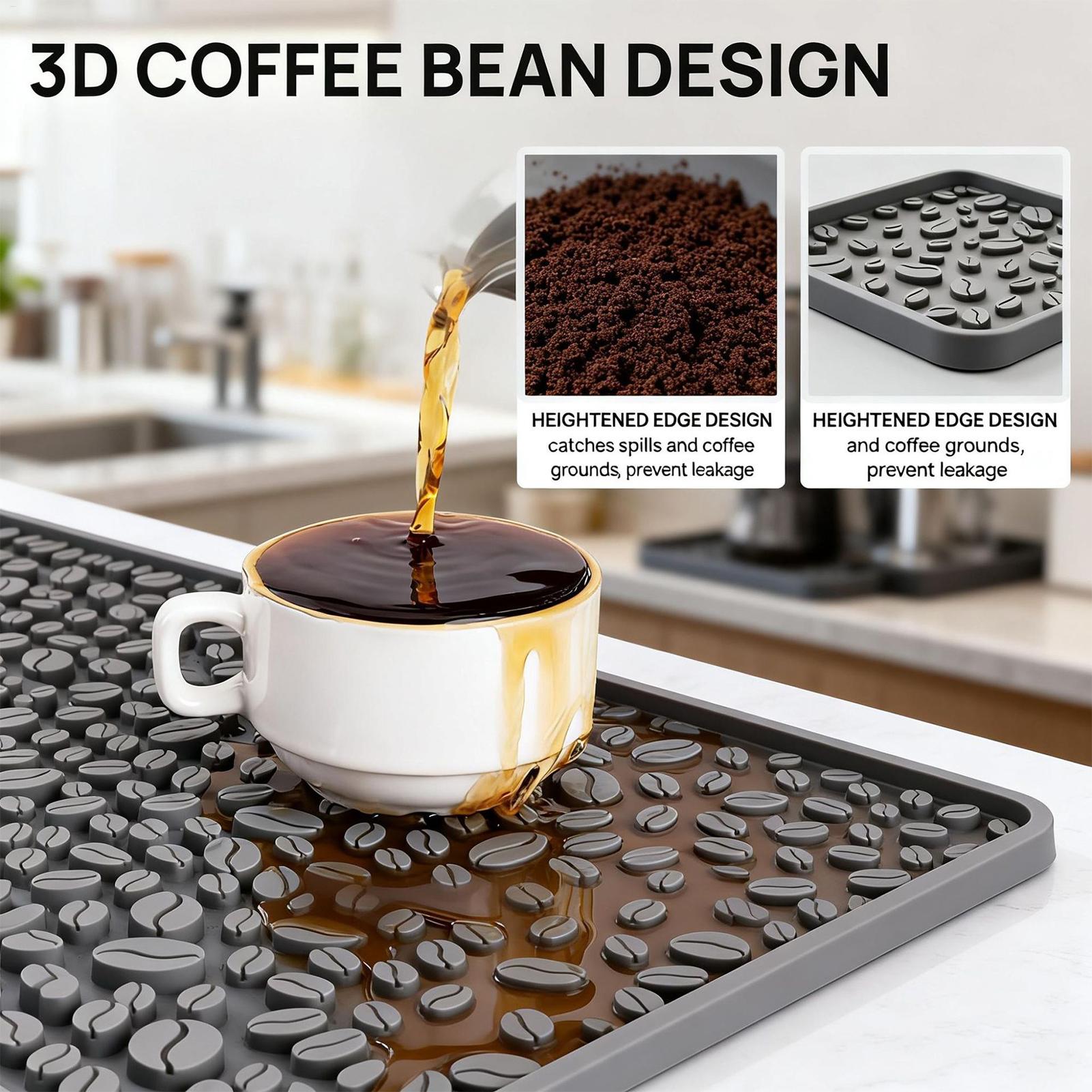 Silicone Coffee Bar Mat 16x8 I - Bar Mat Rubber recensione e prezzo