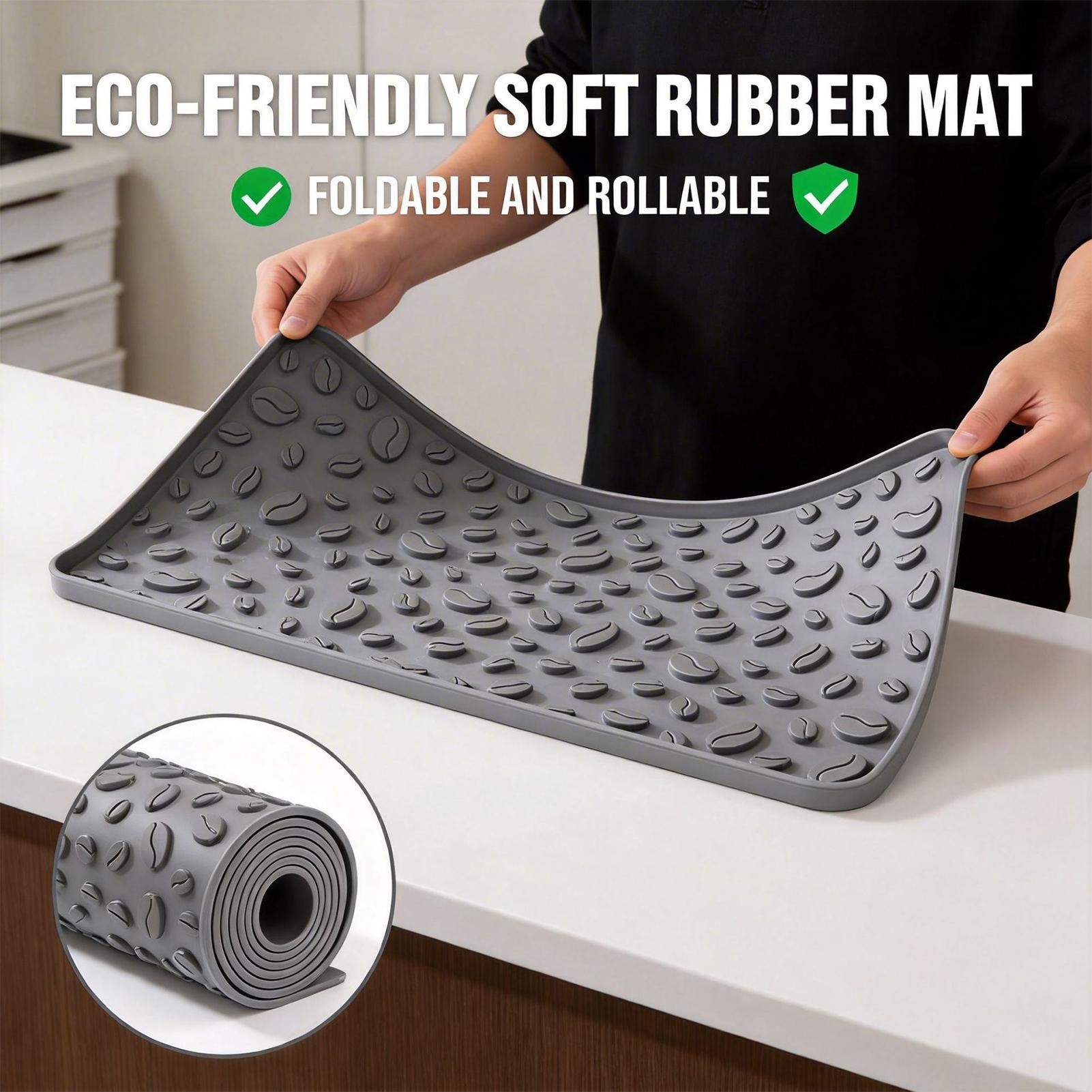 Silicone Coffee Bar Mat 16x8 I - Bar Mat Rubber recensione e prezzo