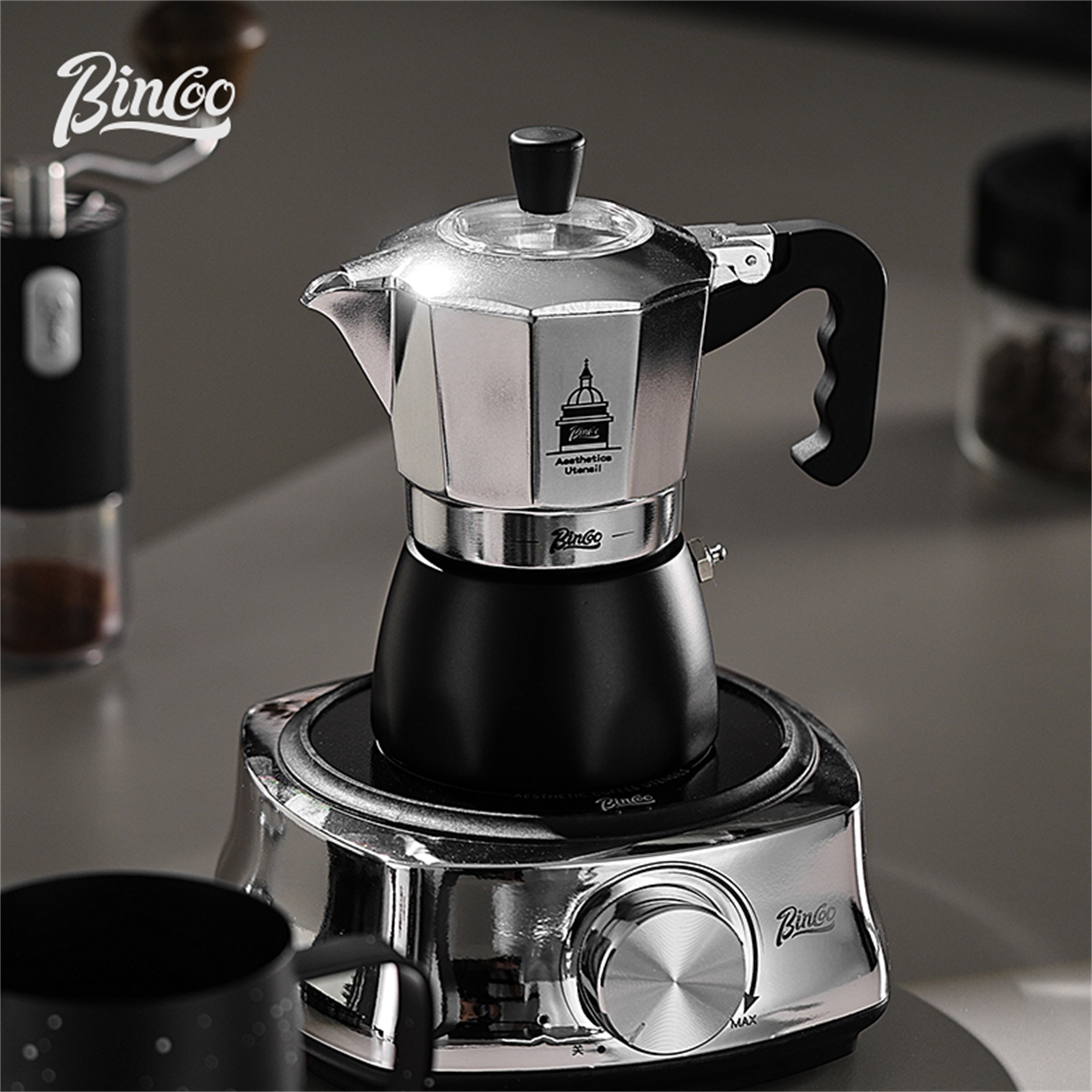 BINCOO Double Valve Moka Pot，E - Home Barista recensione e prezzo