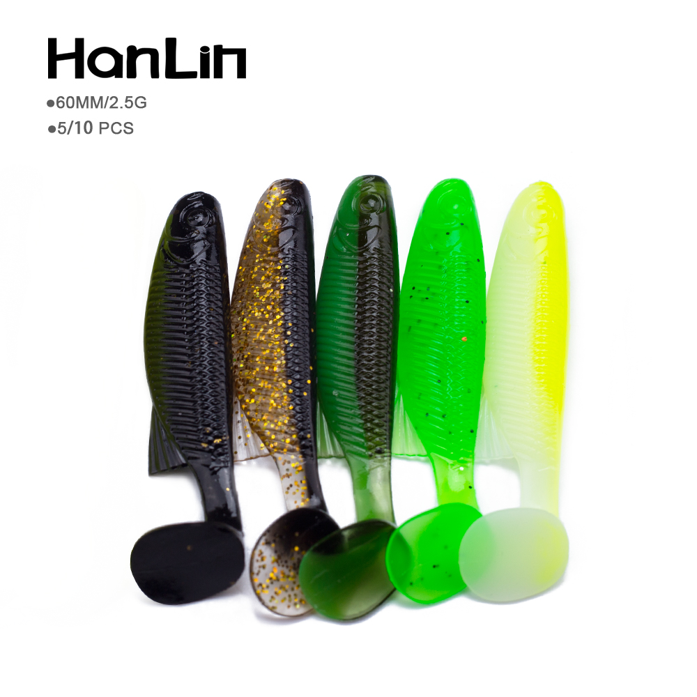 Hanlin 10/20pcs Soft Baits Wor - Jigger Double Sided recensione e prezzo