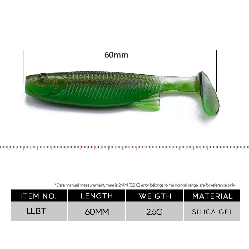 Hanlin 10/20pcs Soft Baits Wor - Jigger Double Sided recensione e prezzo