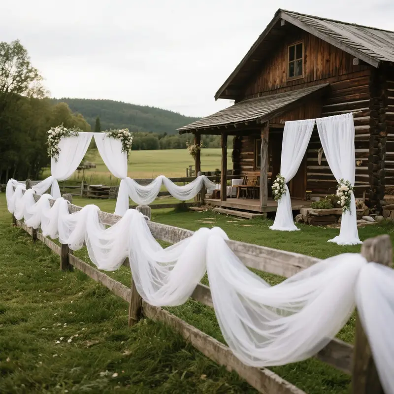 DIY Decoration Tulle Arch Drap - Home Bargains recensione e prezzo