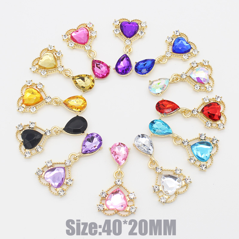 10Pc 20*40mm NEW Heart Crystal - Cocktail Recipe Book recensione e prezzo