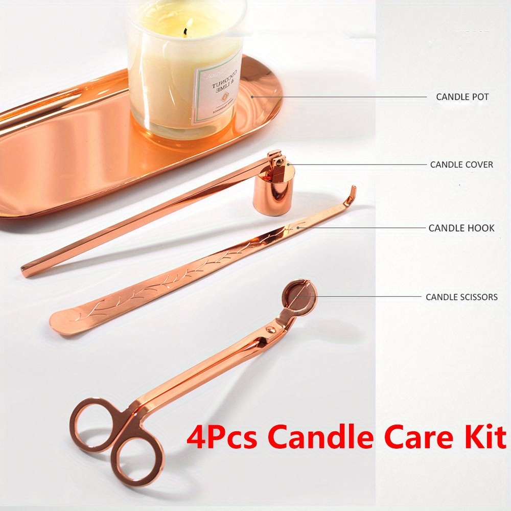 4pcs/set Luxury Candle Care Ki - Home Barber recensione e prezzo