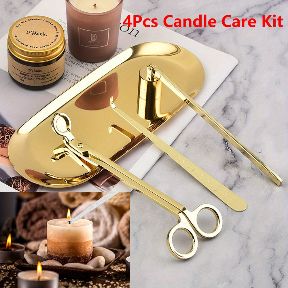 4pcs/set Luxury Candle Care Ki - Home Barber recensione e prezzo