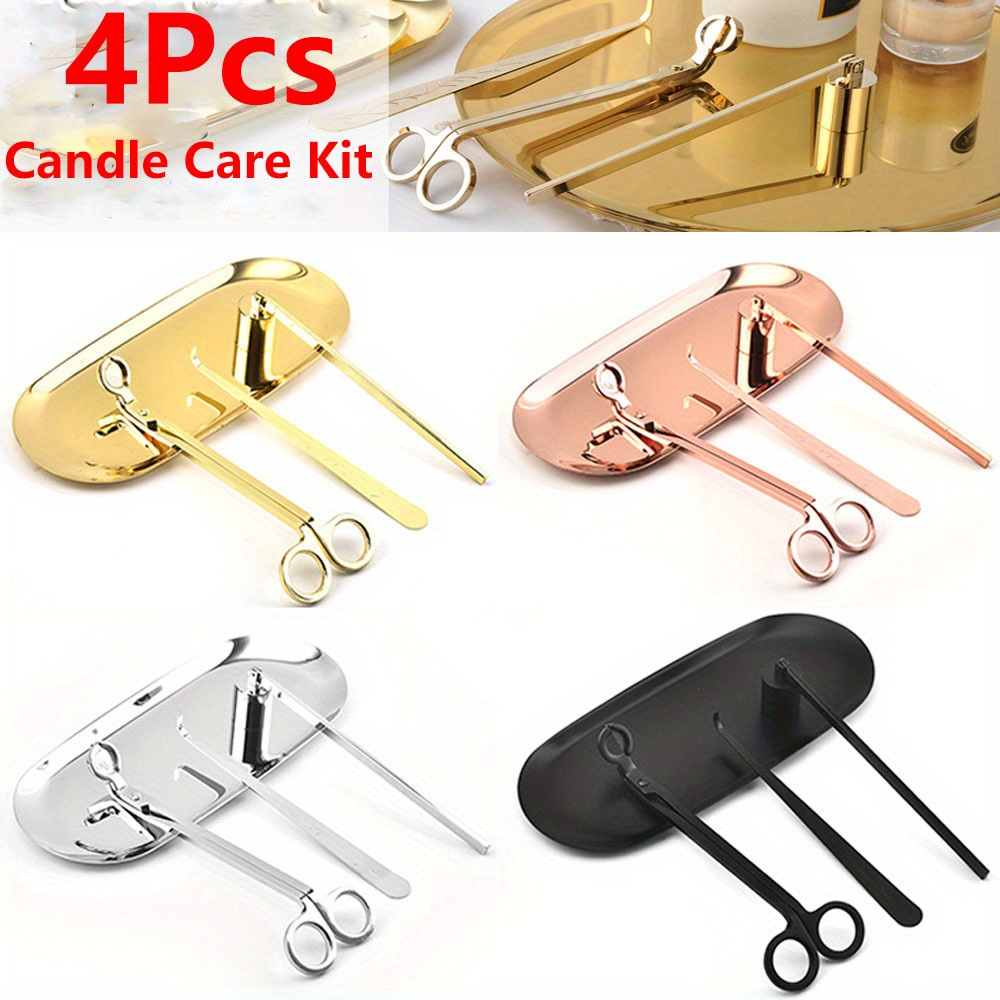 4pcs/set Luxury Candle Care Ki - Home Barber recensione e prezzo