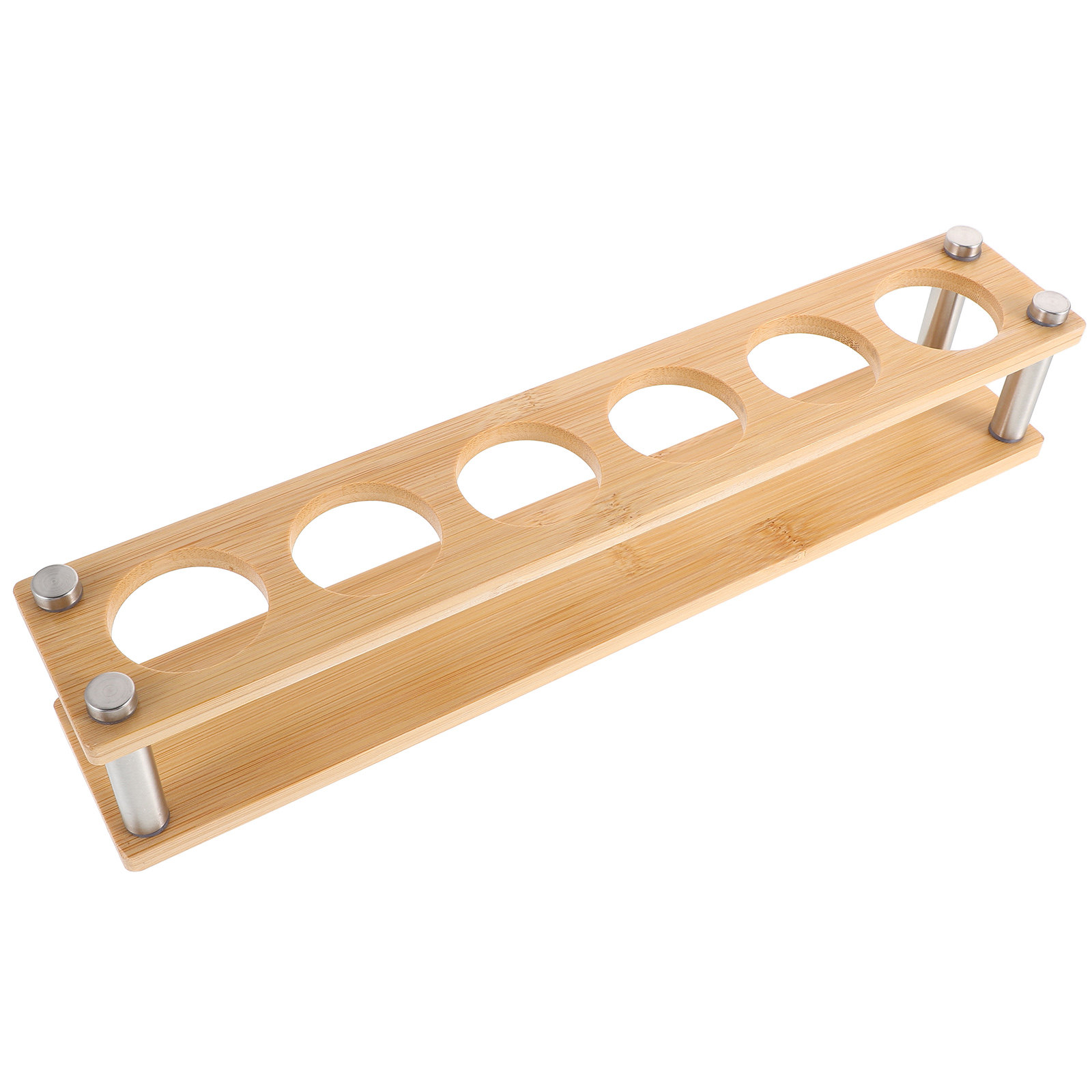Wooden Shot Glass Holder 6 Hol - Home Bar Shelf recensione e prezzo