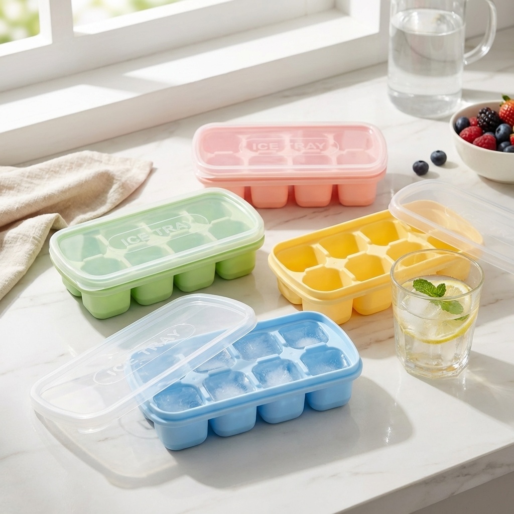 8 Grids Mini Plastic Ice Cube  - Citrus Juicer Bar recensione e prezzo