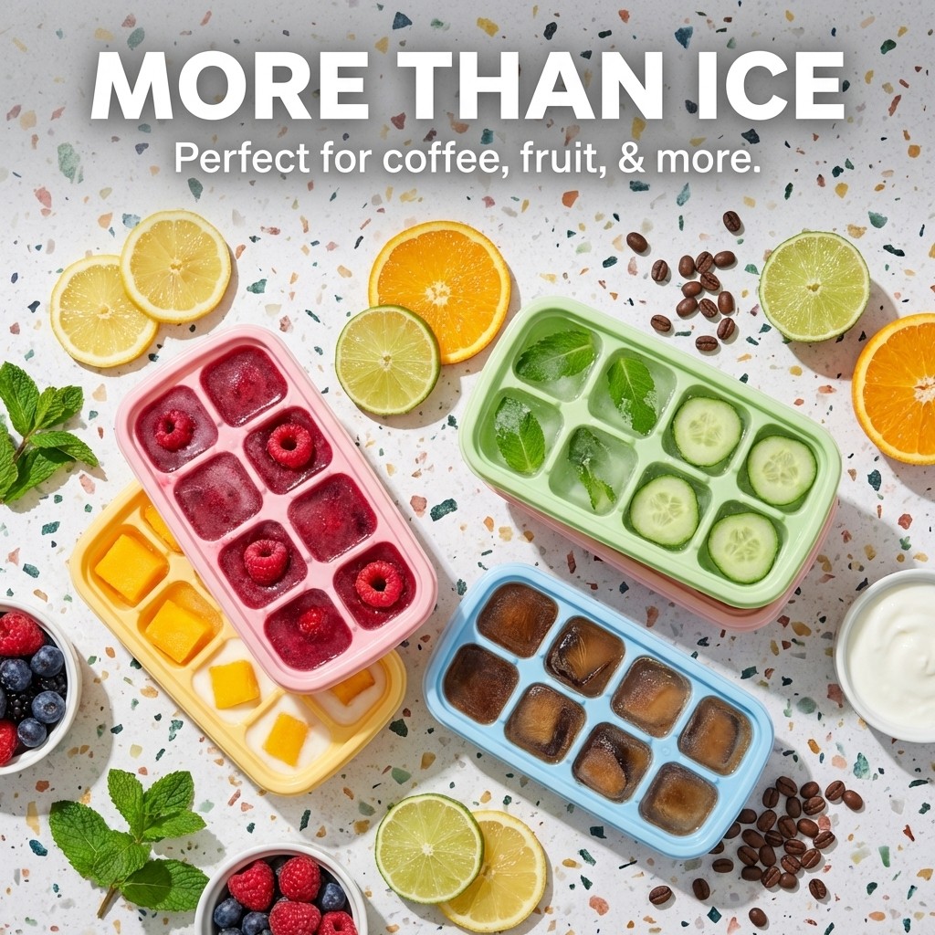 8 Grids Mini Plastic Ice Cube  - Citrus Juicer Bar recensione e prezzo