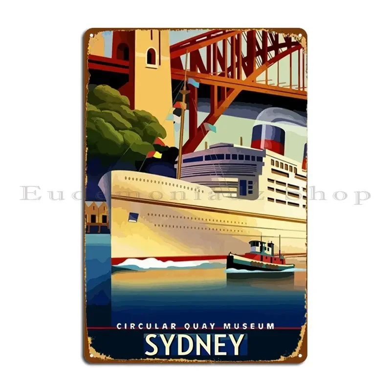 Travel To Sydney Metal Sign Cl - Home Bar Sydney recensione e prezzo