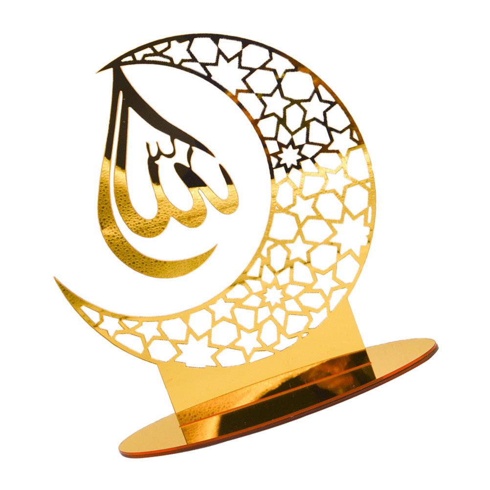 Acrylic Moon Ramadan Ornament  - Home Bar And Restaurant recensione e prezzo