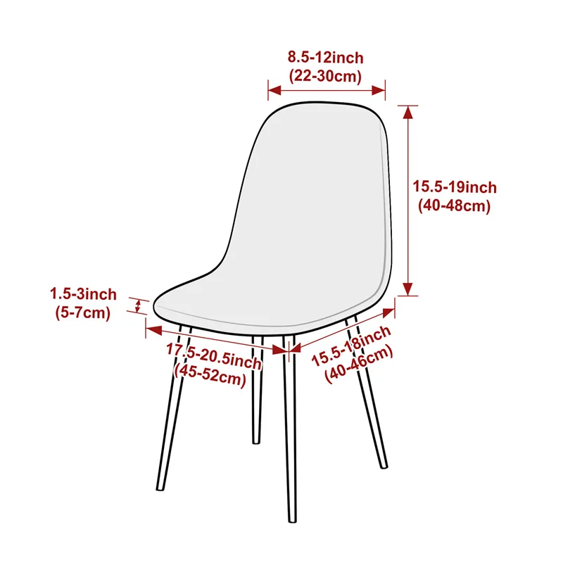 1/2pcs Stretch Shell Chair Cov - Home Bar Seating recensione e prezzo