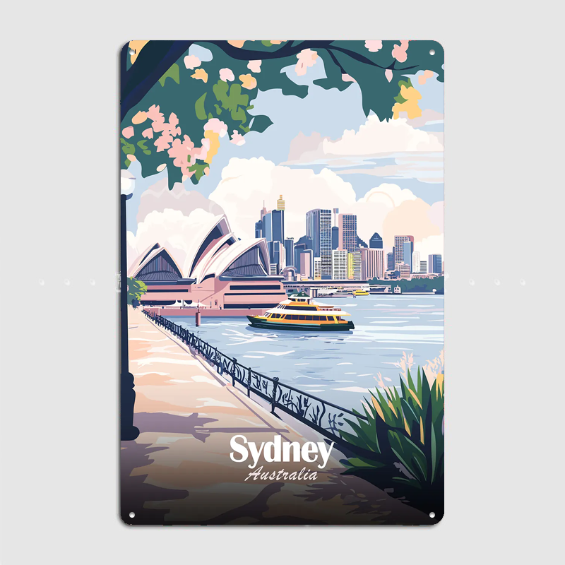 Sydney Australia Travel Poster - Home Bar Sydney recensione e prezzo