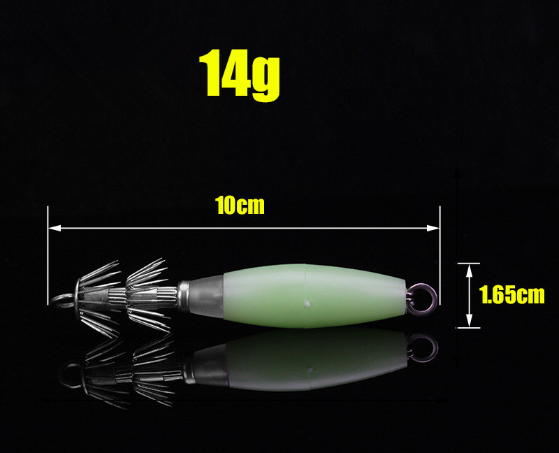Glow Squid Hook 10cm/14g Doubl - Jigger Double Sided recensione e prezzo