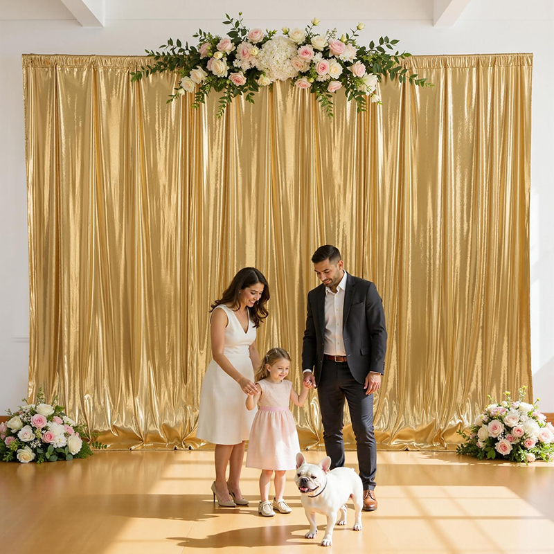 Gold Sequin Backdrop Curtain W - Home Bargains recensione e prezzo