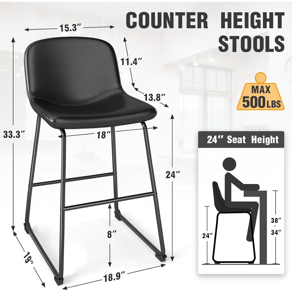 Counter Height Dining Chairs S - Home Bar And Counter recensione e prezzo