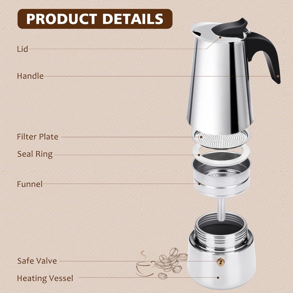 Portable Coffee Pot Stainless  - Home Barista recensione e prezzo