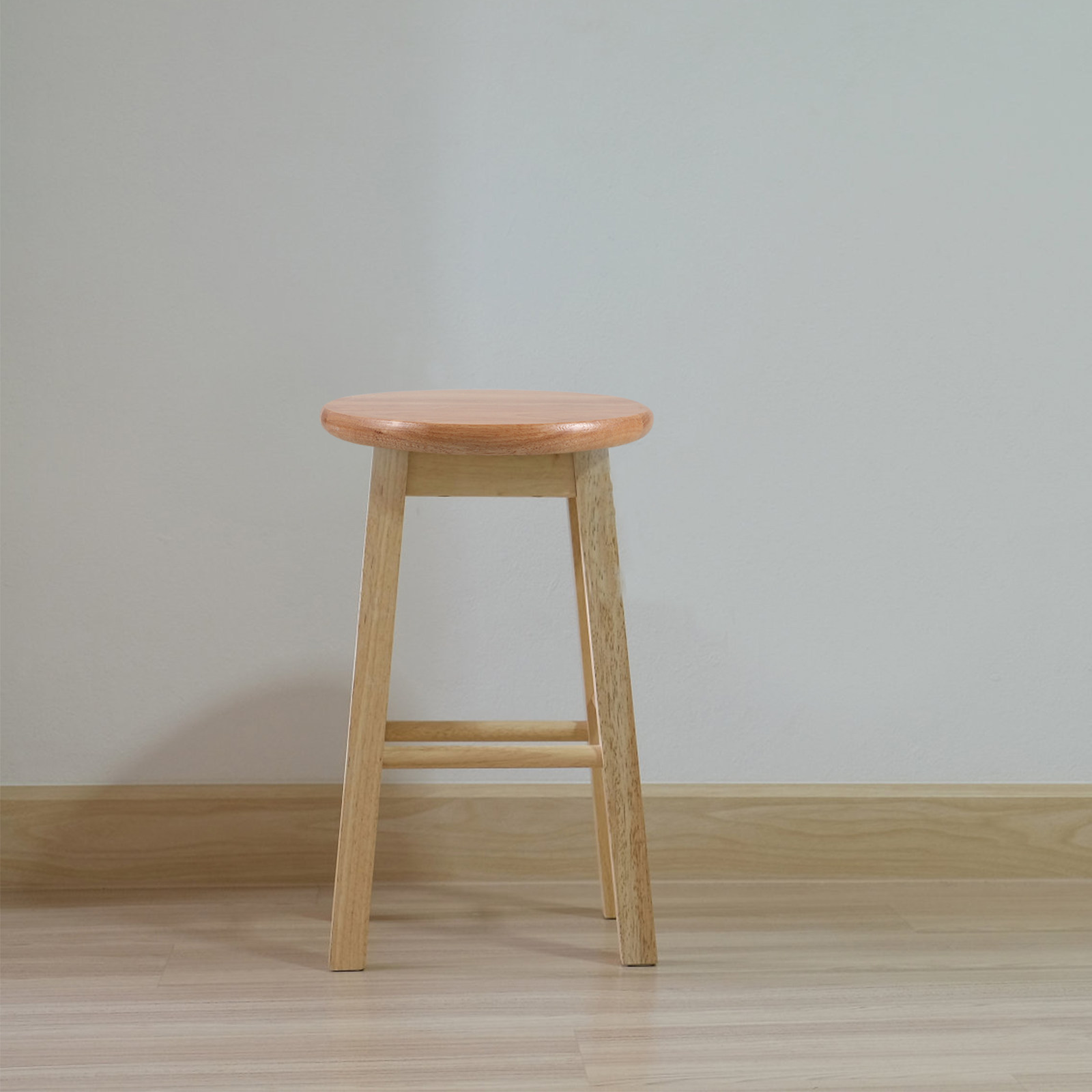 Round Wooden Bar Stool Seat Re - Home Bar Seating recensione e prezzo