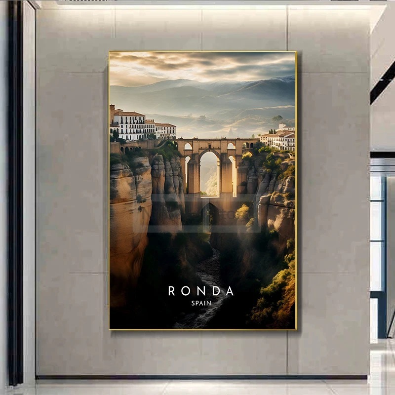Spain Travel Poster Barcelona  - Home Barcelona recensione e prezzo
