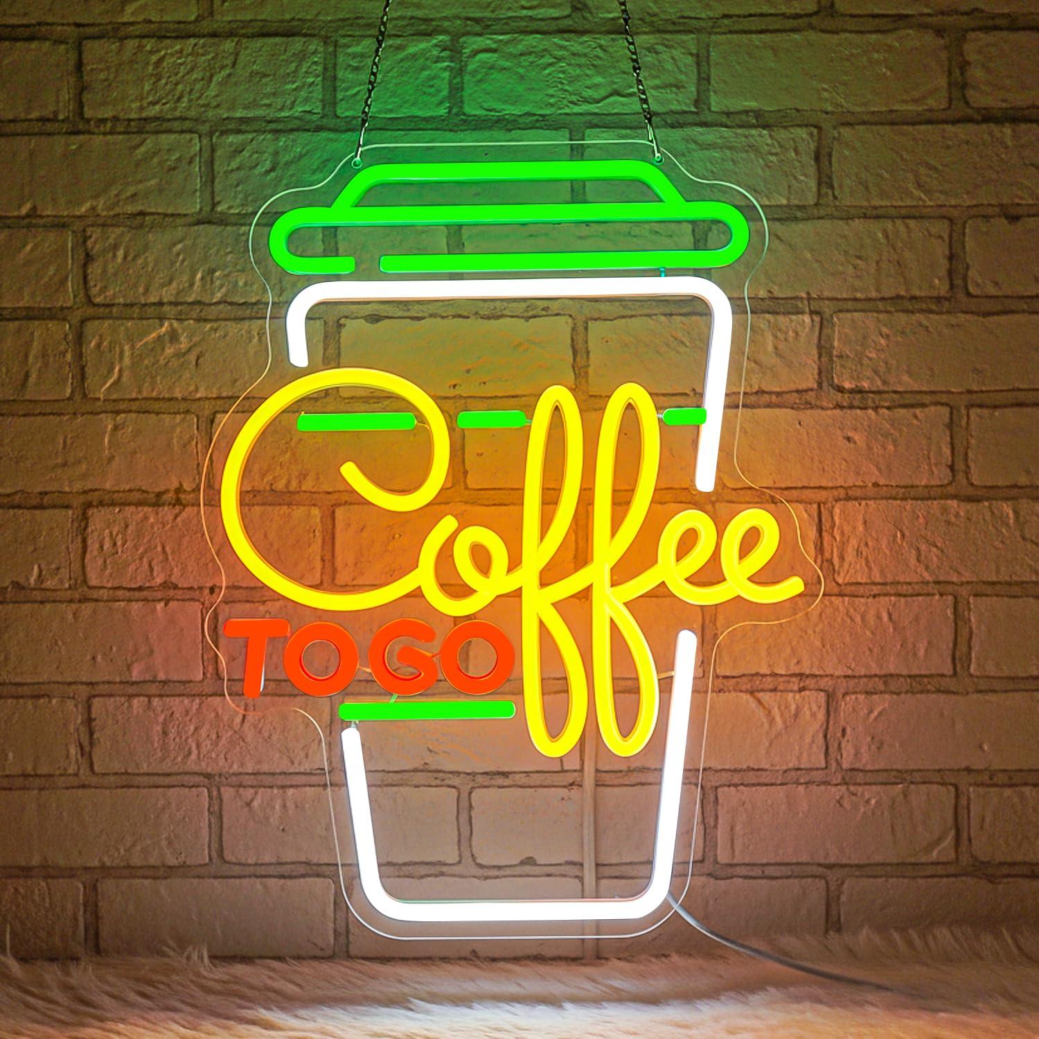 Coffee Neon Sign USB Dimmable  - Home Bar And Restaurant recensione e prezzo