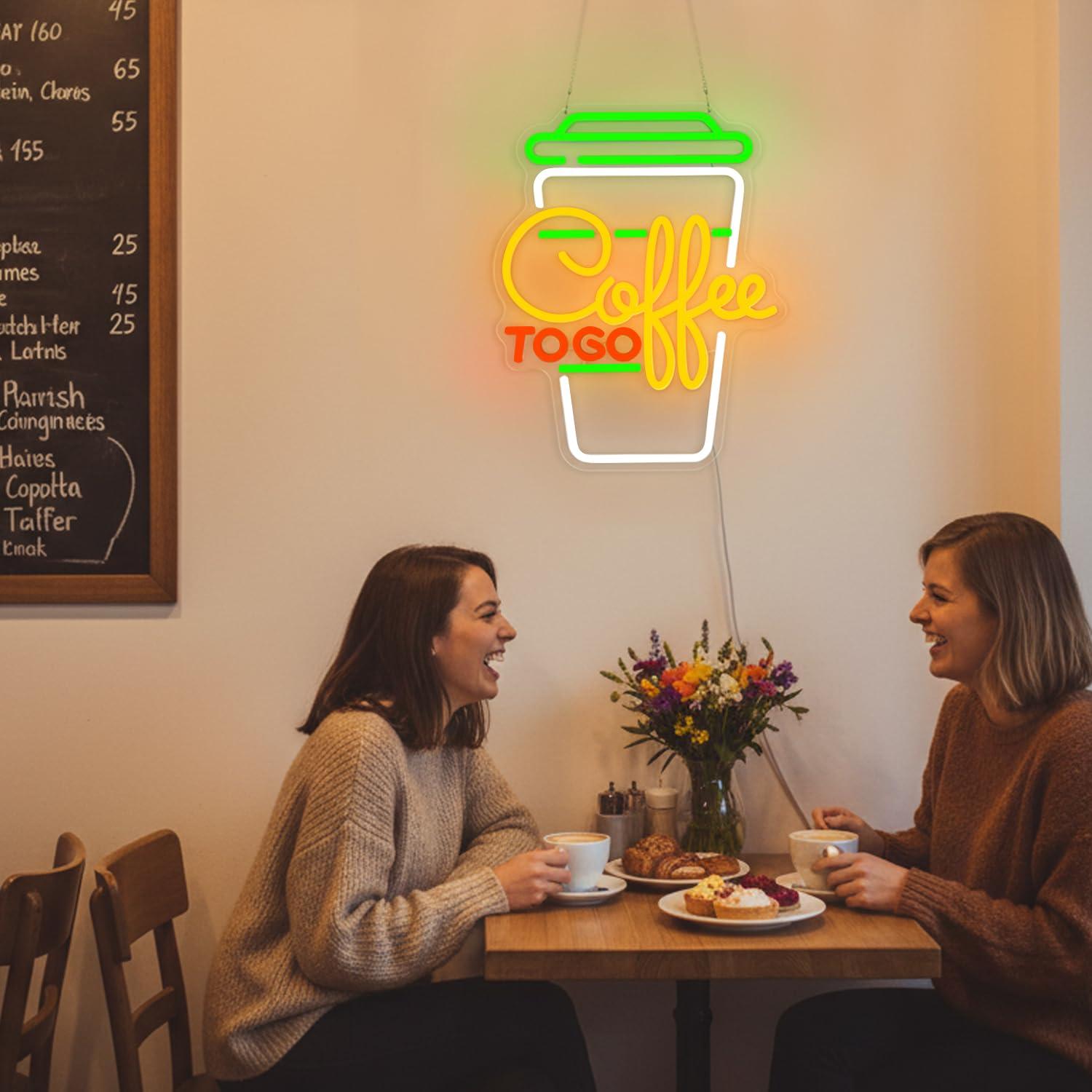 Coffee Neon Sign USB Dimmable  - Home Bar And Restaurant recensione e prezzo