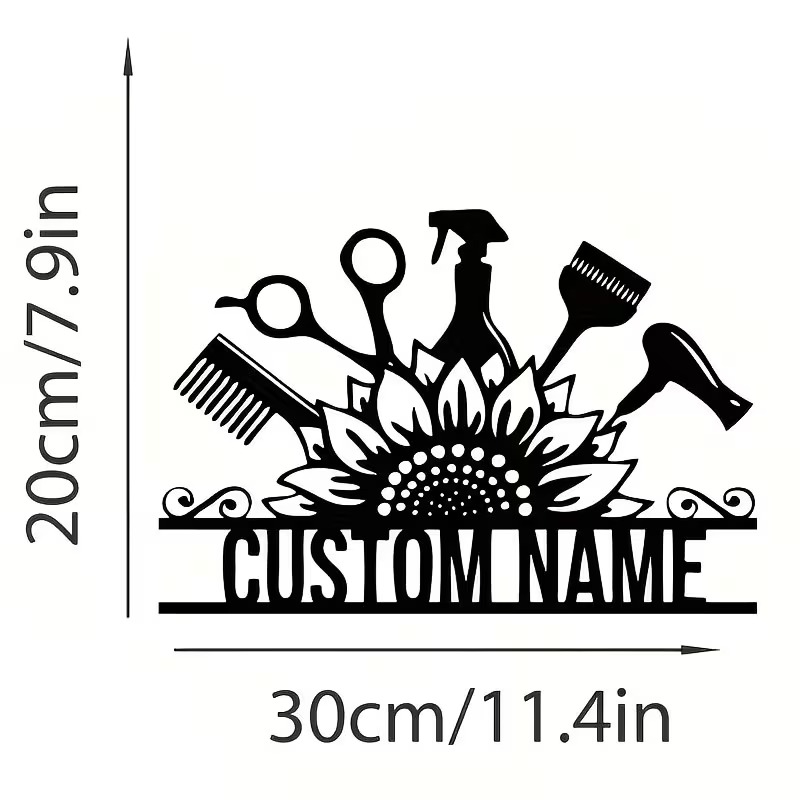 Custom Hair Stylist metal Name - Home Barber recensione e prezzo