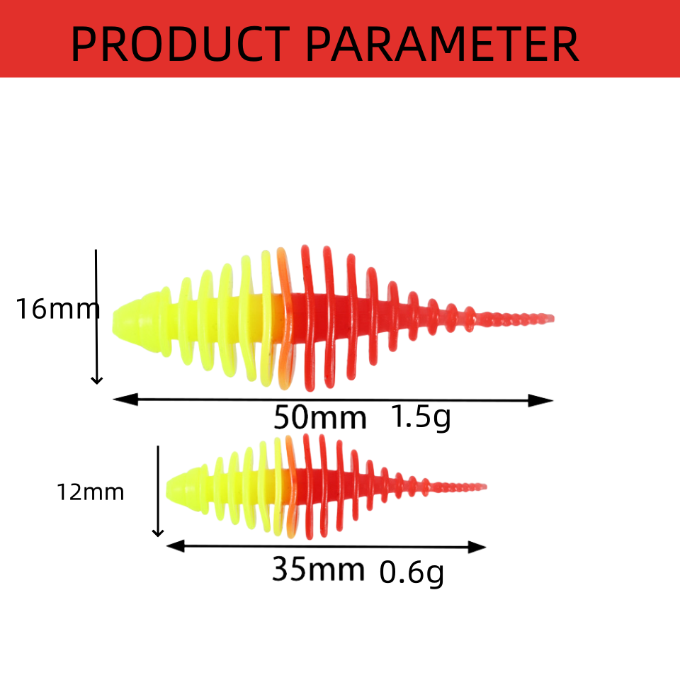 8PCS Soft Worm Fishing Lure Do - Jigger Double Sided recensione e prezzo
