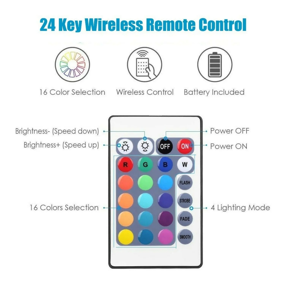 1/2/4/6 Lamp RGB LED Under Cab - Home Bar And Cabinet recensione e prezzo