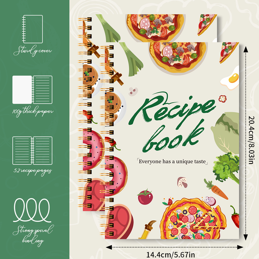 A5 Recipe Book with Full-Color - Cocktail Recipe Book recensione e prezzo