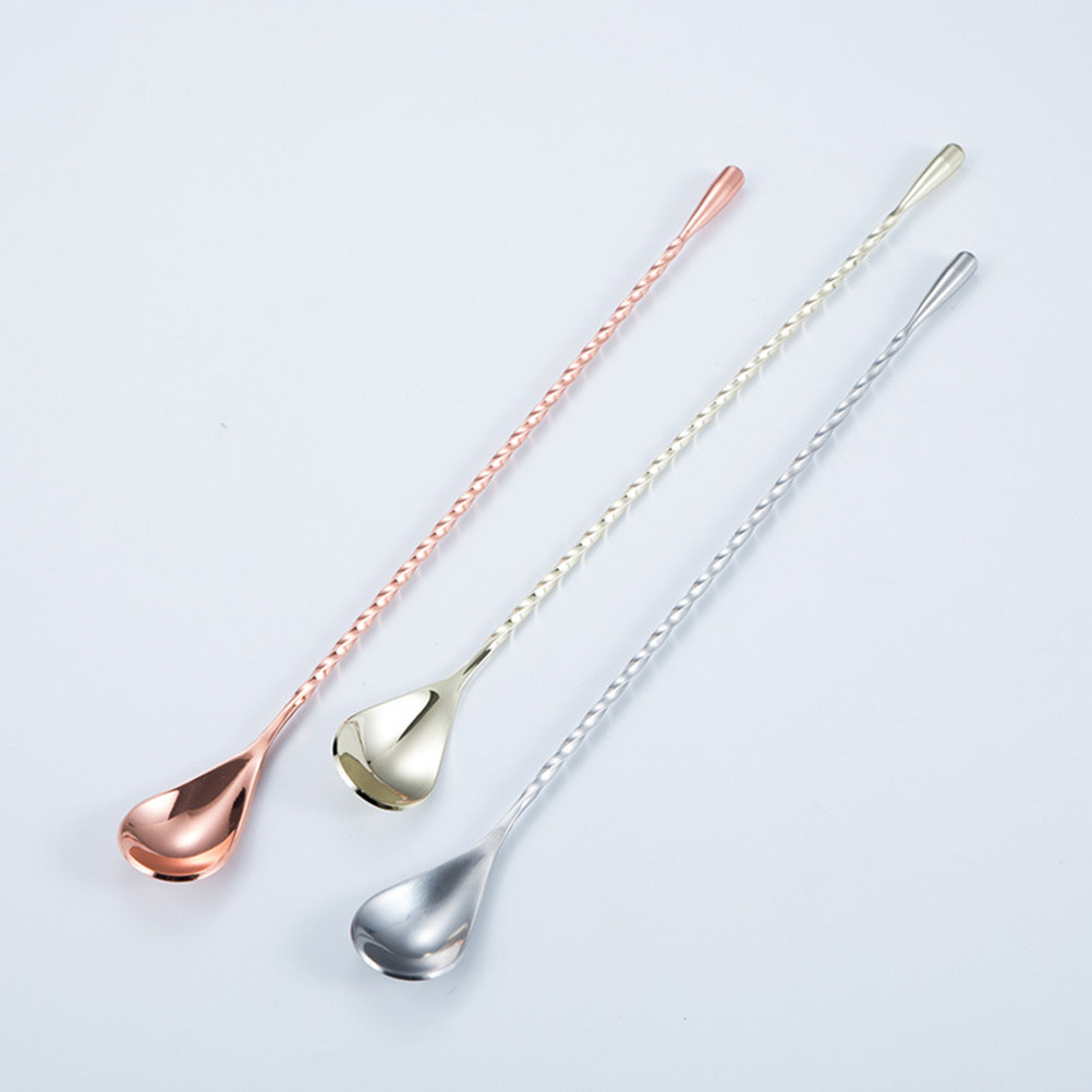 Stainless Steel Bar Spoon Long - Bar Spoon Twisted recensione e prezzo