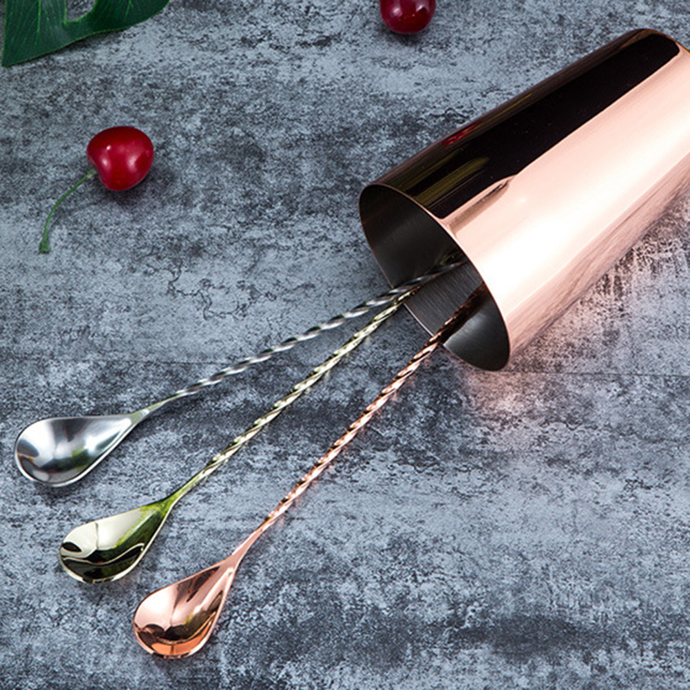 Stainless Steel Bar Spoon Long - Bar Spoon Twisted recensione e prezzo