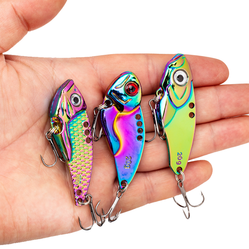 3PCS Metal Colorful VIB Lure 5 - Jigger Double Sided recensione e prezzo