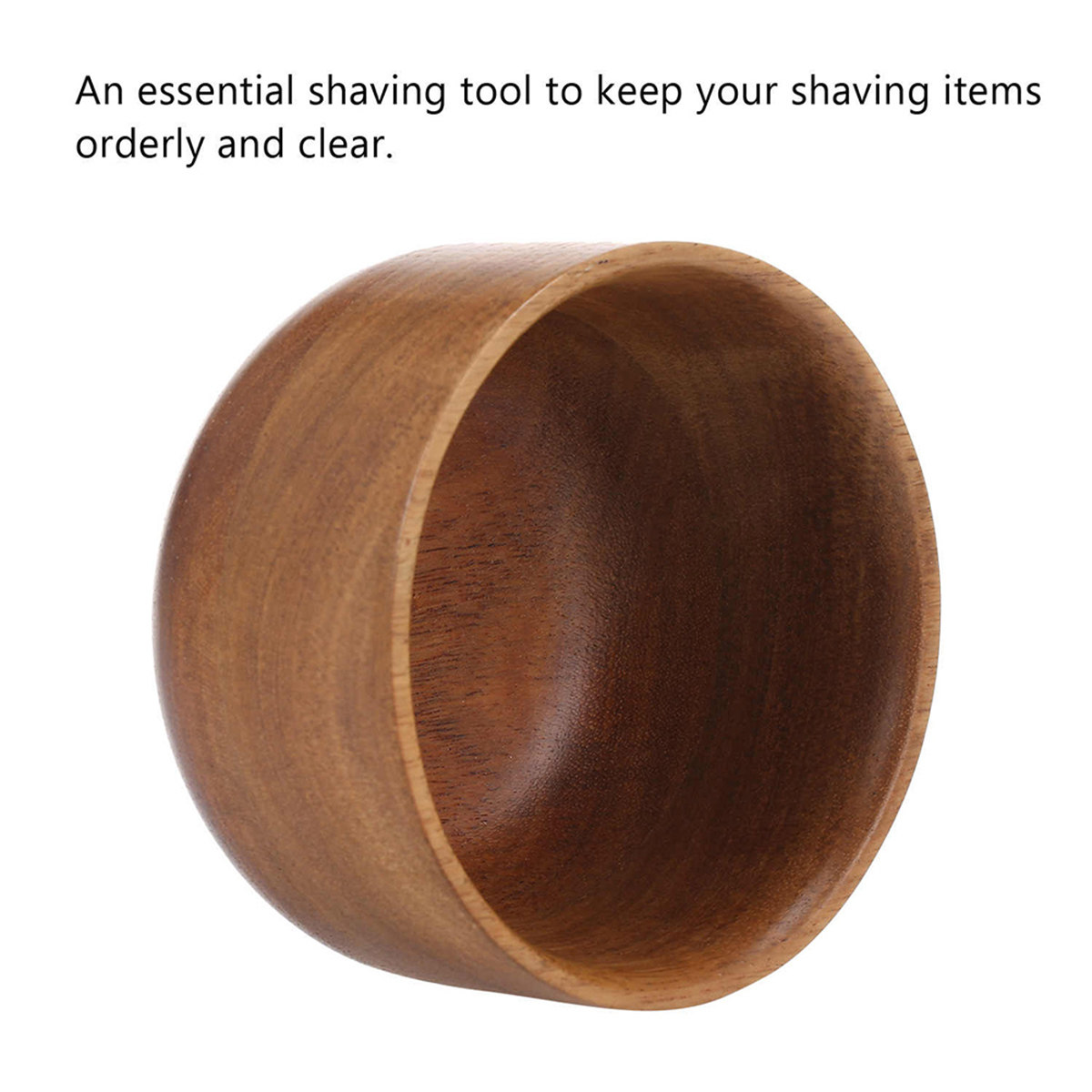Wooden Men Shaving Bowl Light  - Home Barber recensione e prezzo