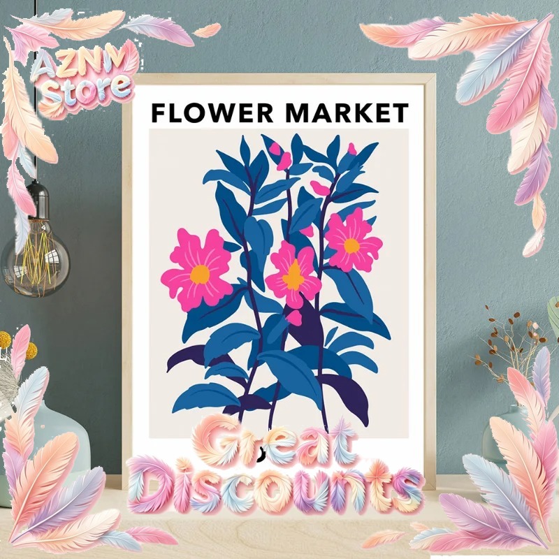 Flower Market Prints Poster Ba - Home Barcelona recensione e prezzo