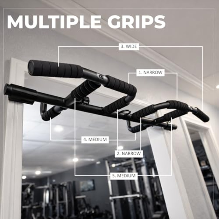 Doorway Pull Up Bar Set with S - Home Bar Setup recensione e prezzo