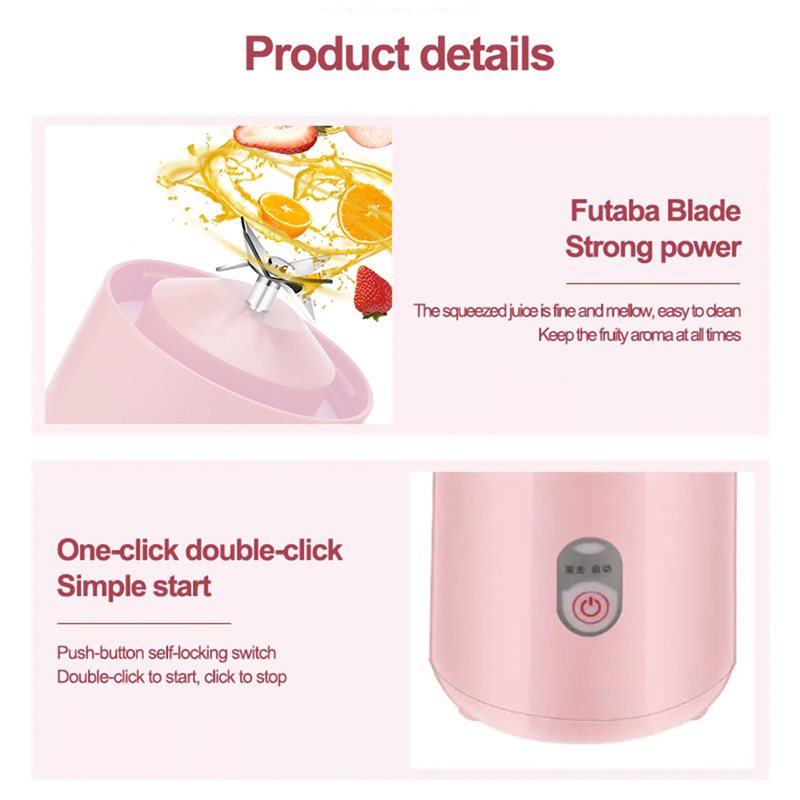 ABBP-Usb Rechargeable Portable - Citrus Juicer Bar recensione e prezzo