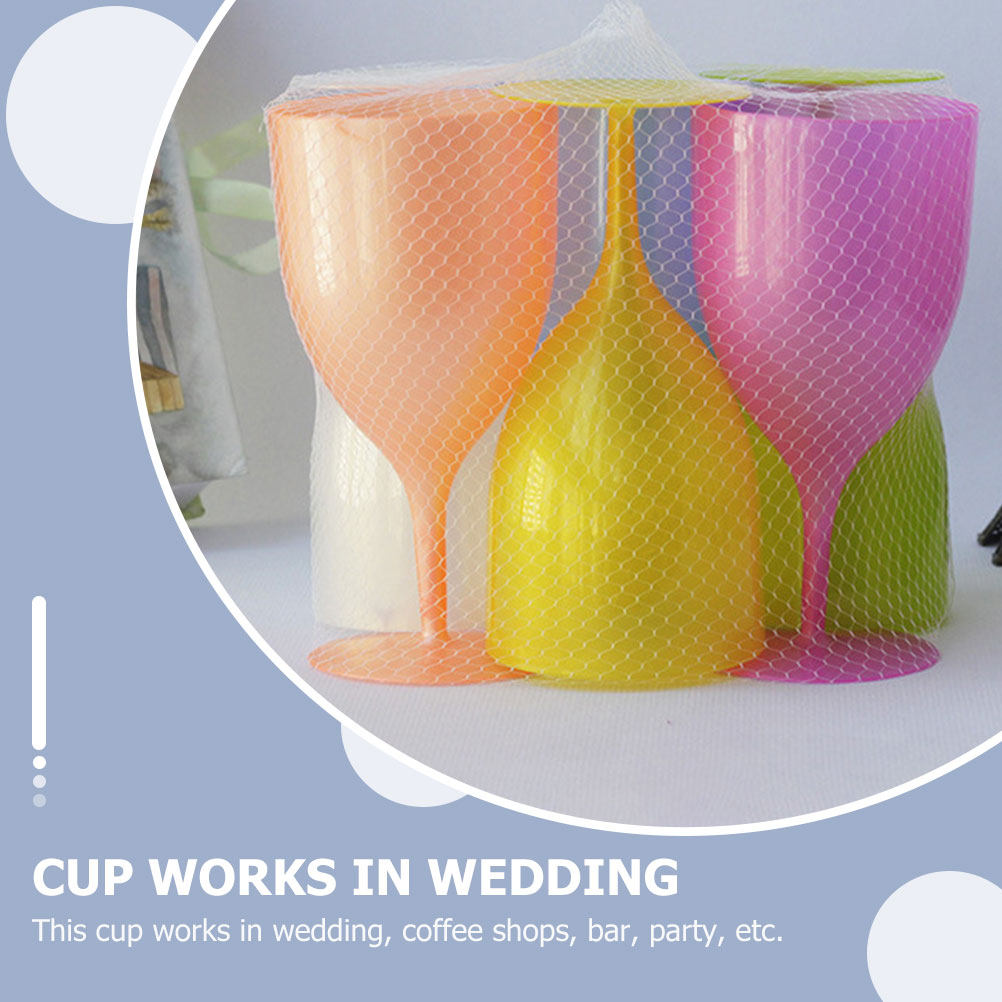 6Pcs Colorful Plastic Goblet S - Home Bar Set recensione e prezzo