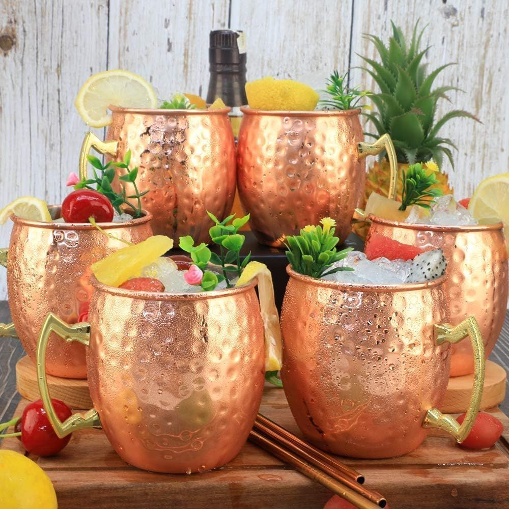 Moscow Mule Copper Mugs- Set o - Mule Copper Mug recensione e prezzo