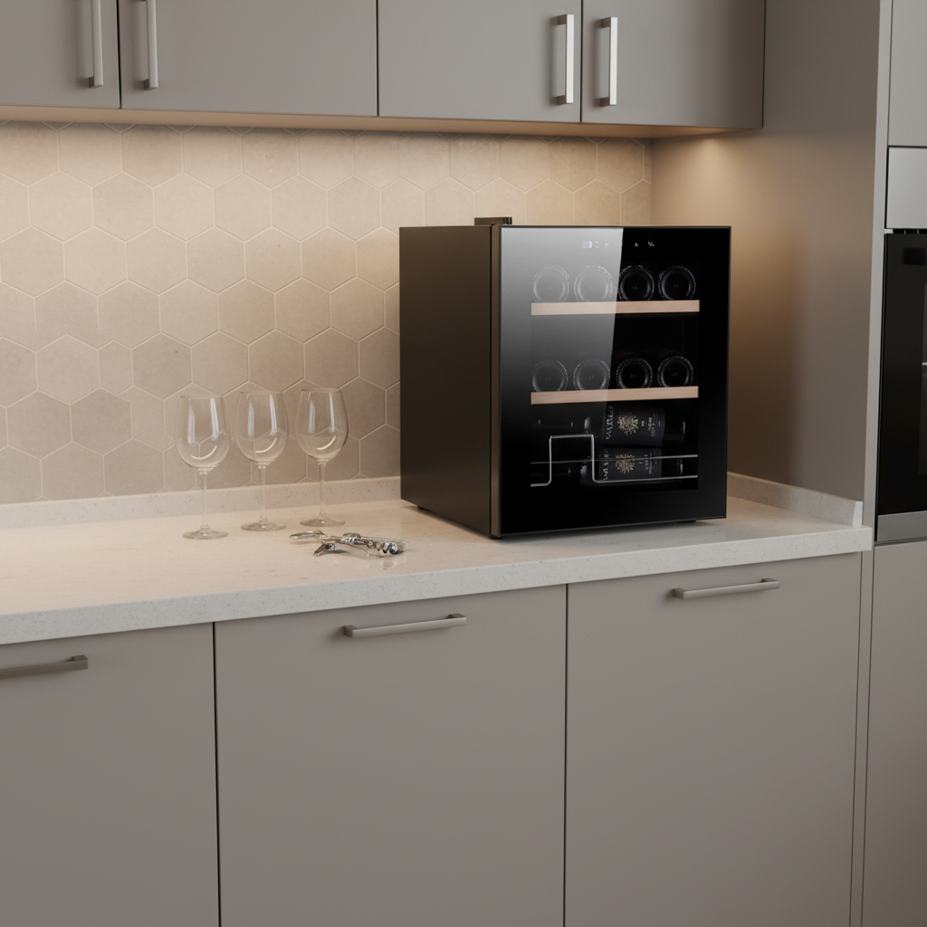 Mini bar Cooler Fridge Red Win - Home Bar And Cabinet recensione e prezzo