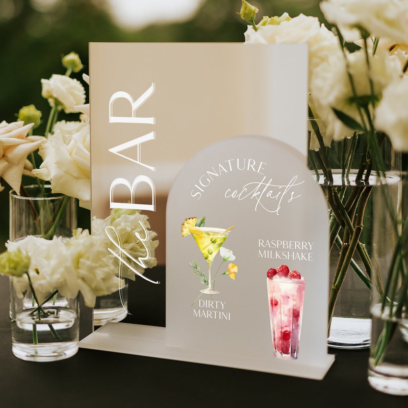 Wedding Bar Menu,Signature Dri - Cocktail Recipe Book recensione e prezzo