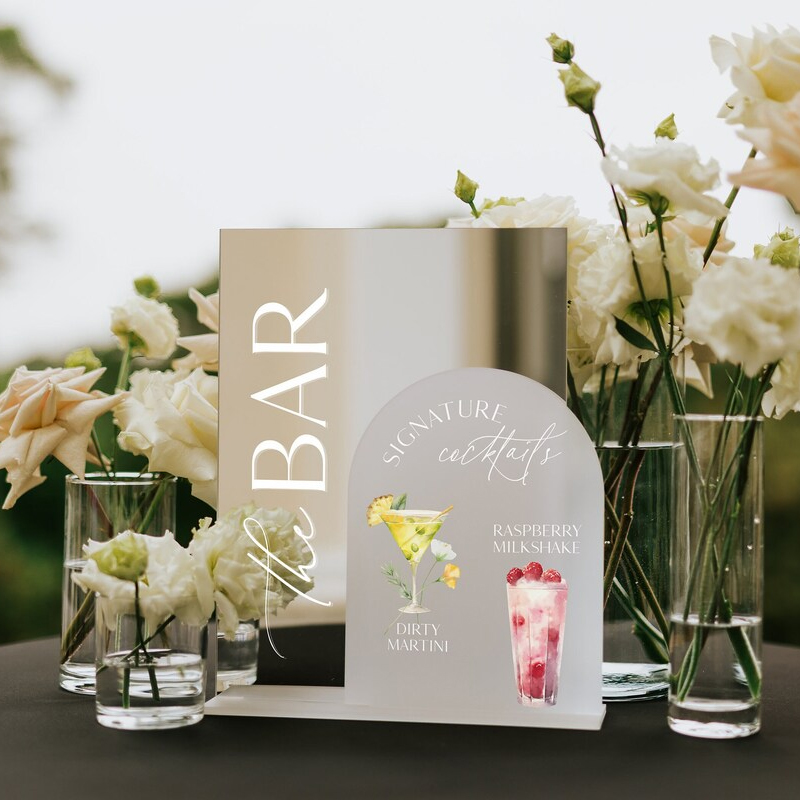 Wedding Bar Menu,Signature Dri - Cocktail Recipe Book recensione e prezzo