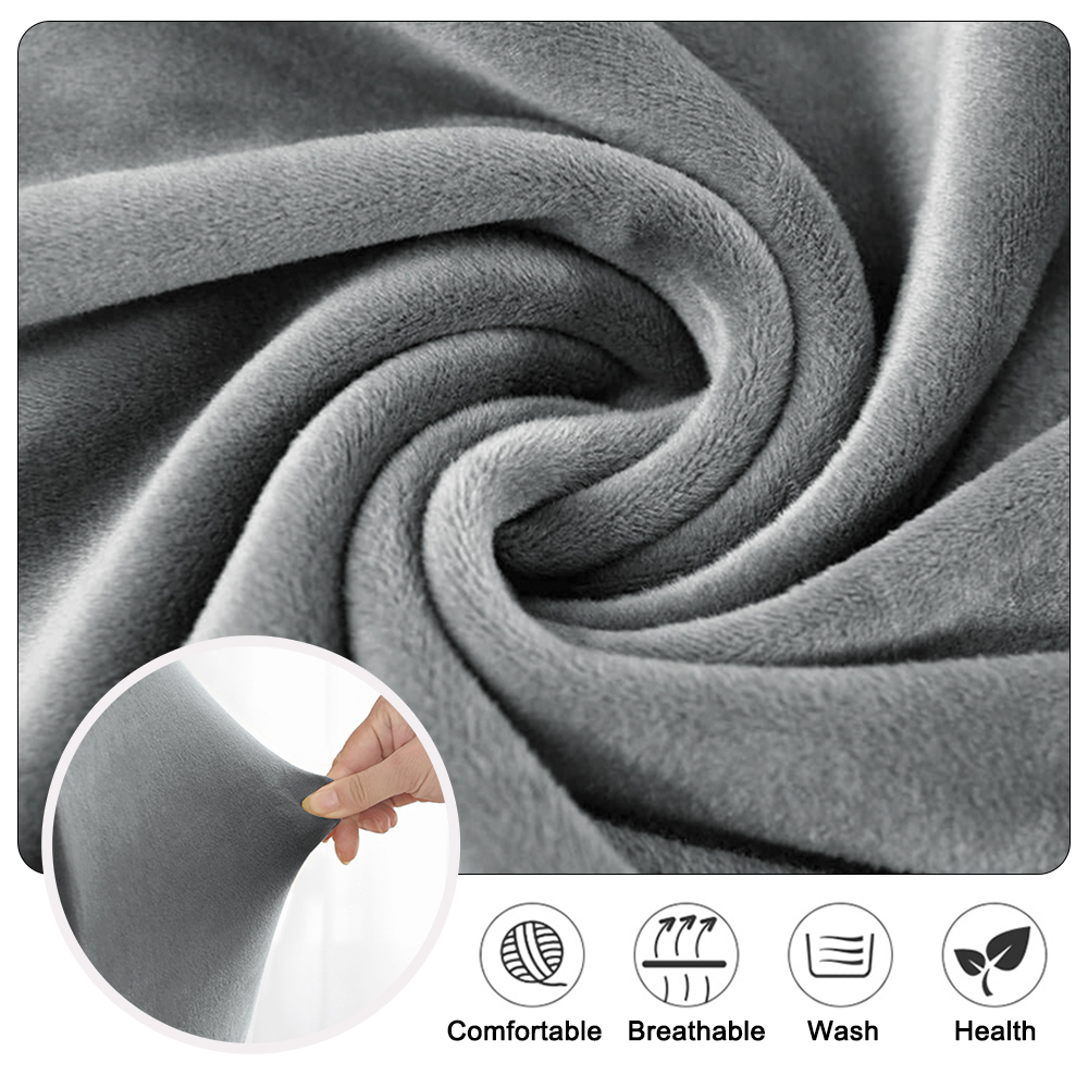 Velvet Solid color Chair Cover - Home Bar Seating recensione e prezzo