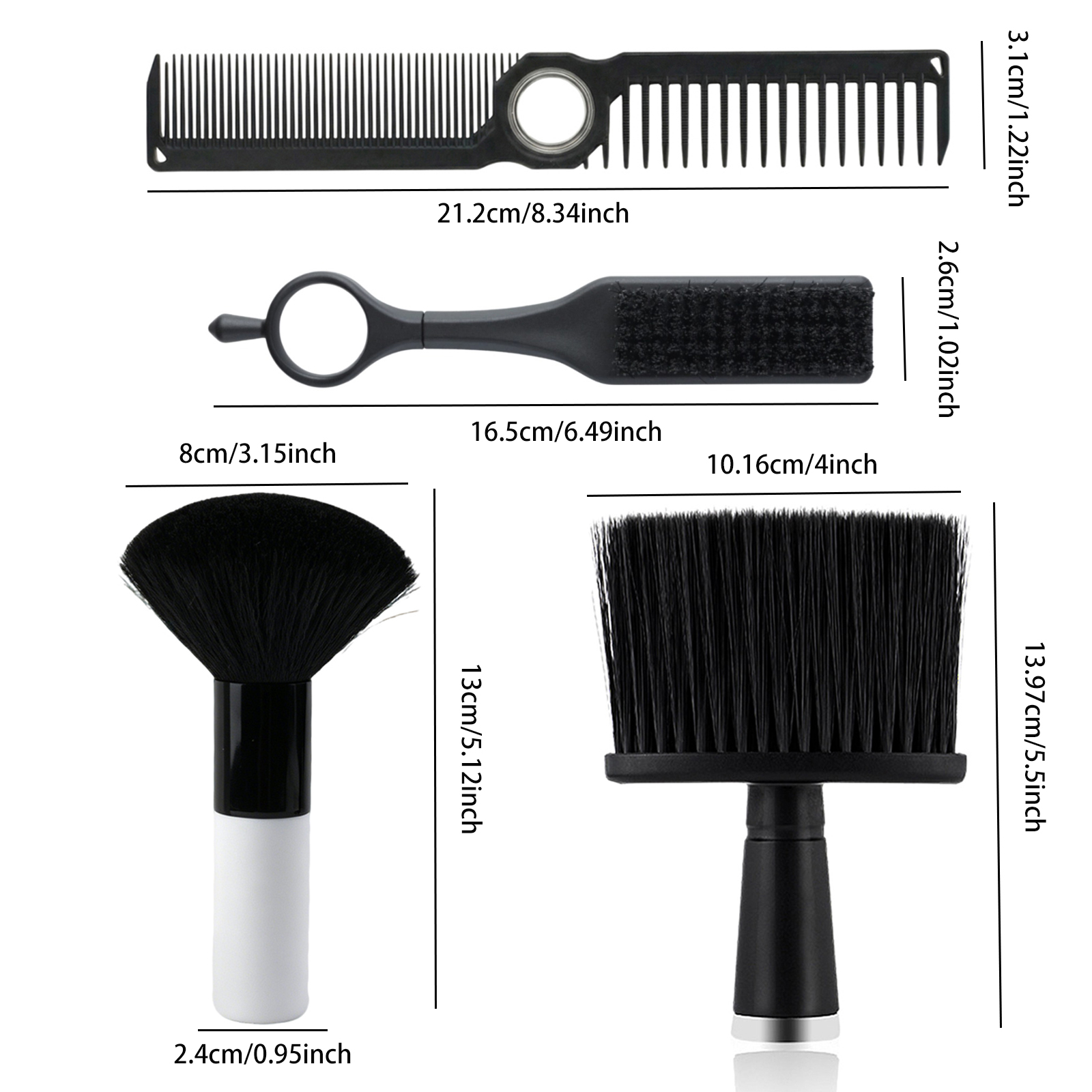 3Pcs Barber Hair Styling Kit w - Home Barber recensione e prezzo