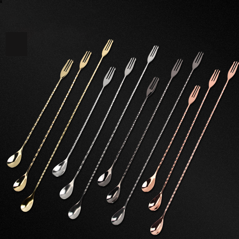 30 40 50cm Bar Spoon With Fork - Bar Spoon Twisted recensione e prezzo