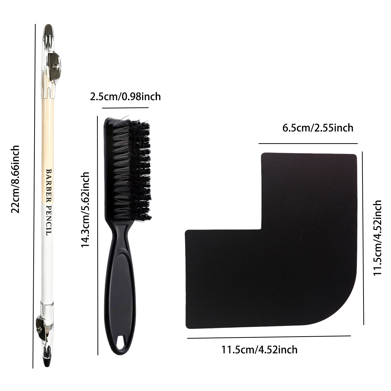 3Pcs Double-sided Barber Beard - Home Barber recensione e prezzo