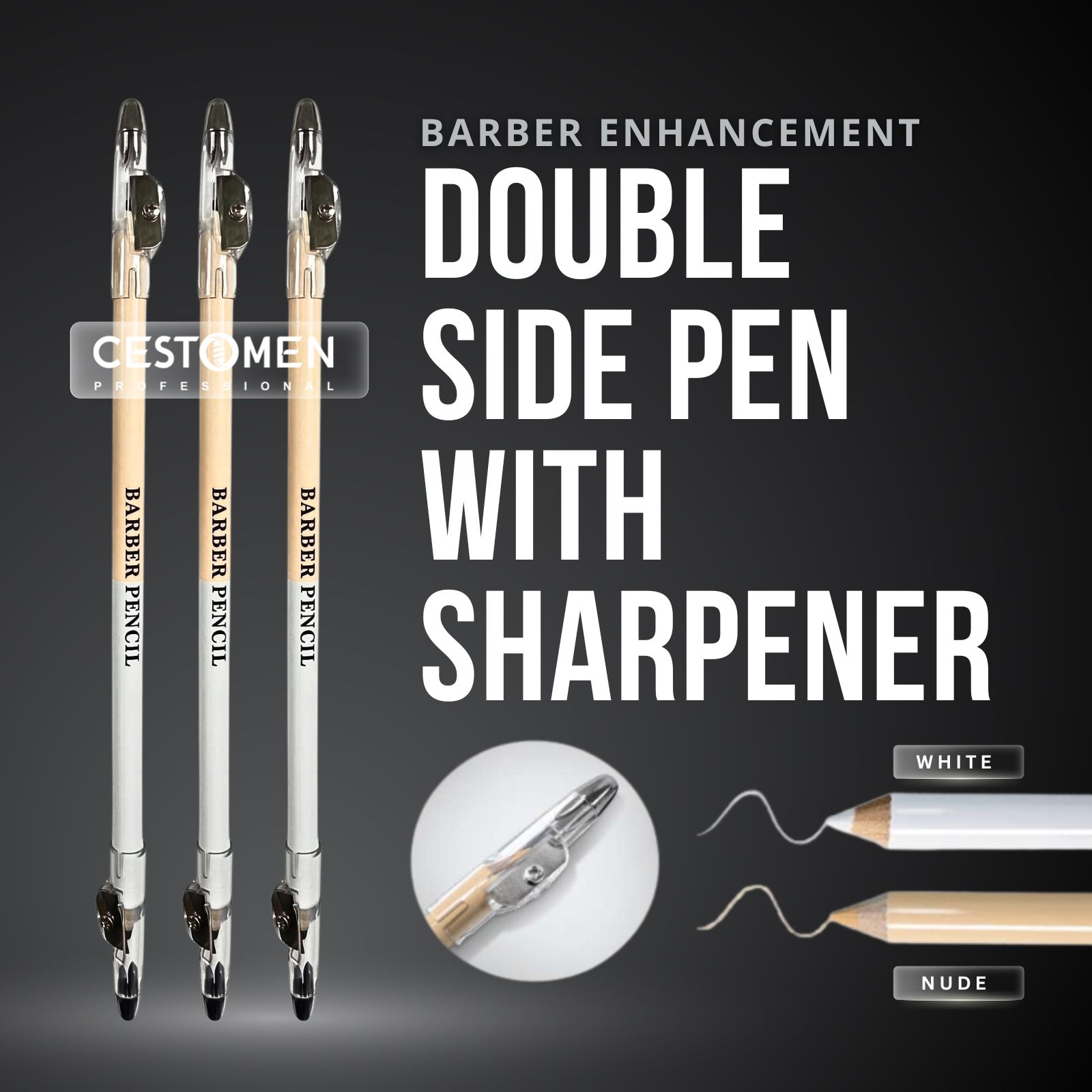 3Pcs Double-sided Barber Beard - Home Barber recensione e prezzo