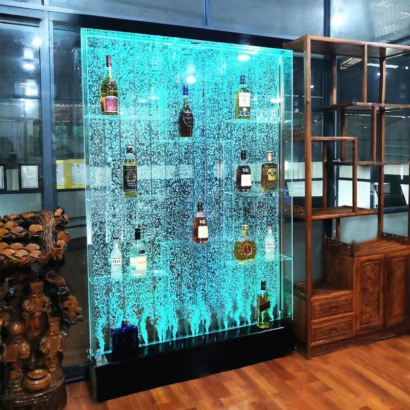 Customized Acrylic LED Water B - Home Bar Shelves recensione e prezzo