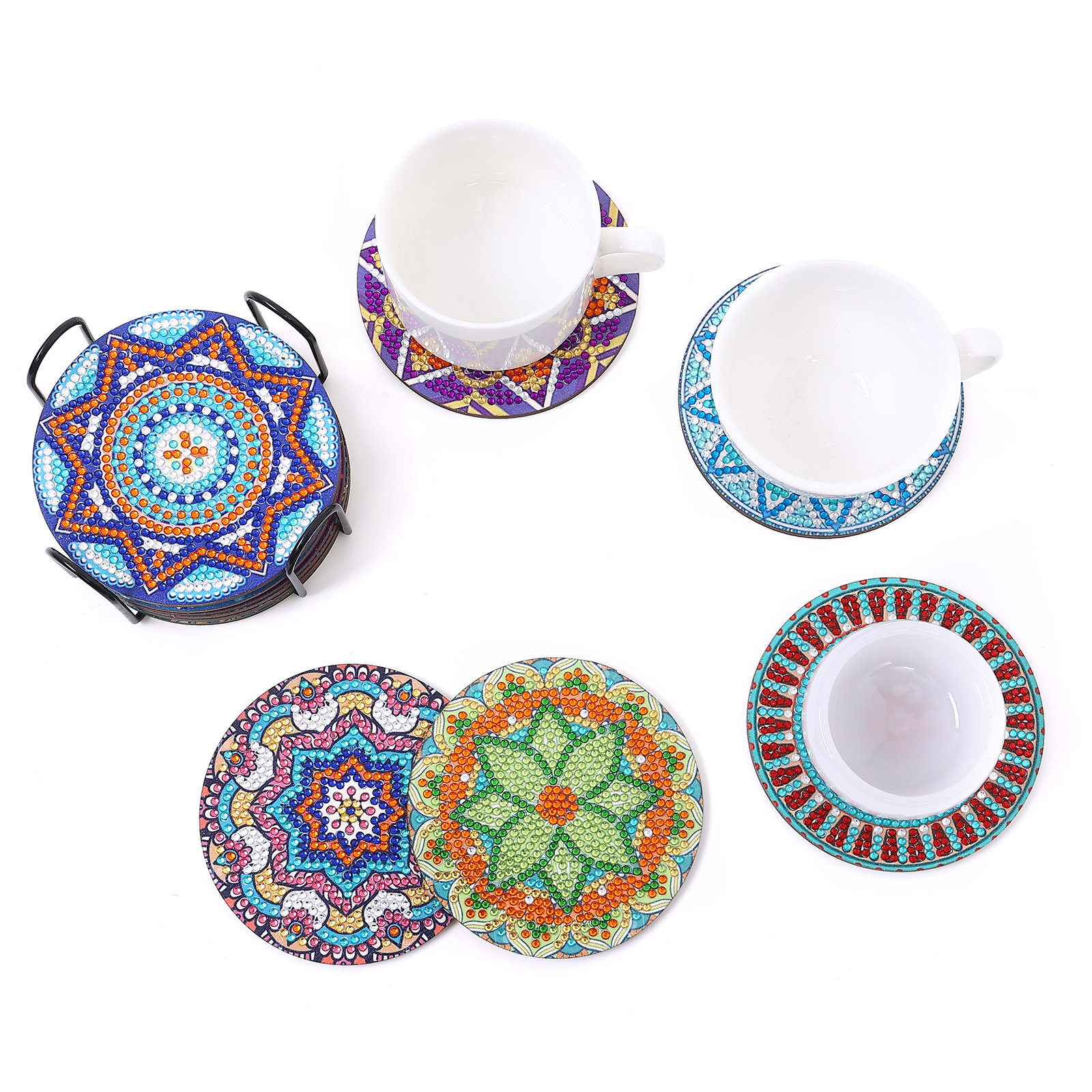 12Piece Manda Floral Pattern C - Home Barista recensione e prezzo