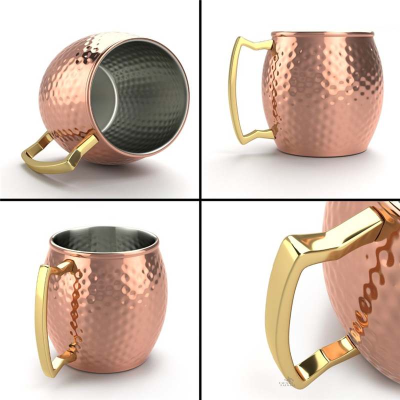 1pcs 550ml Moscow Mule Copper  - Mule Copper Mug recensione e prezzo