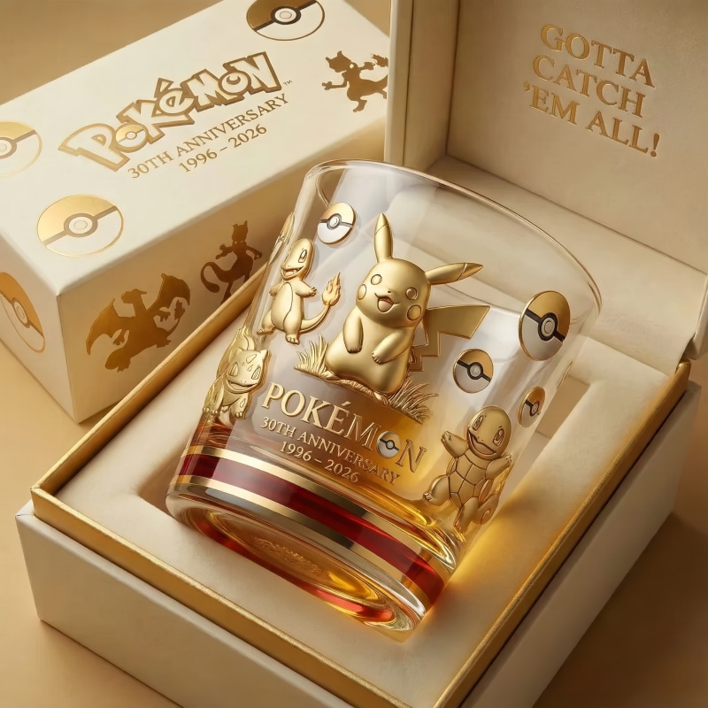 New Pokemon 30th Anniversary C - Old Fashioned Glass recensione e prezzo